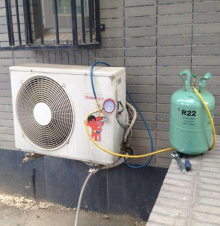 科尔沁右翼前空调加氟